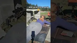 The Moderate recoil  of the worlds most powerful long range sniper rifle. 