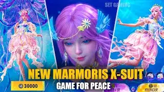 New Marmoris X-SUIT IN GAME OF PEACE | New X-Suit In PUBG MOBILE | New Sea X-Suit In 2024 #xsuit