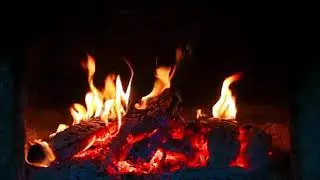 Fireplace 1 hour| Камин 1 час| Звуки камина | Звуки огня | Звуки костра |Виртуальный камин |