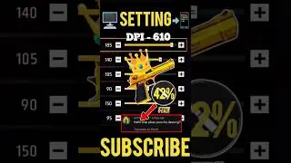 Ob49 Update Best Sensitivity⚙️✅[ POCO MOBILE ] 100% Working Sensitivity 😱 Free Fire 🔥