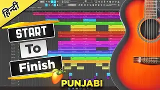 🔥Guitar Loop Sampling Punjabi Sad Song With Fl Studio || Fl Studio Guitar Sad Song Full Tutorial 😱