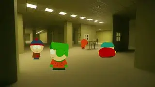 Looping the rooms South Park animation