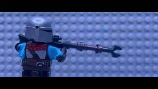 Mandalorian Shoots His Gun (Stop Motion)
