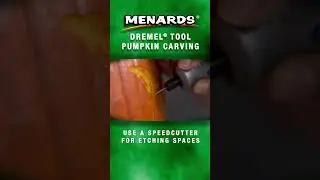 Dremel Tool Pumpkin Carving #shorts