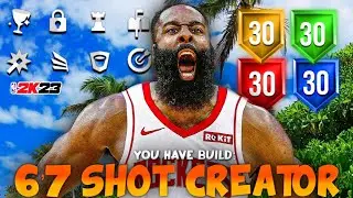 BEST GAME-BREAKING 6’7” DEMIGOD BUILD in NBA2K23! BEST UNSTOPPABLE BUILD NBA2K23