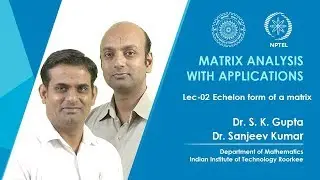 Echelon form of a matrix