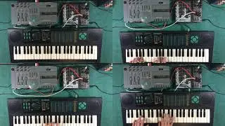 The Bontempi KS5600 (is not great) - with Fostex XR-3 4 Track