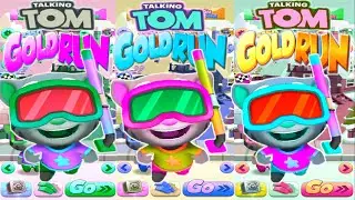 TALKING TOM GOLD RUN | NEW UPDATE | COLOR REACTION | SPLASHY TOM GAMEPLAY