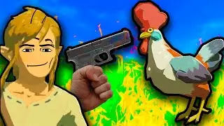 Erm... I tried Killing A Chicken In BOTW...