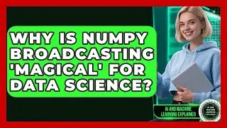 Why Is NumPy Broadcasting 'magical' For Data Science? - AI and Machine Learning Explained