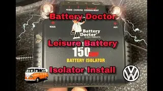 Dual Battery Doctor Isolator Install on VW Bus