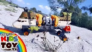 Incredible Machine: Building a Constructor and Playing with a Magic Machine and a Dinosaur!