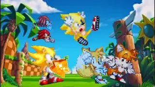 Sonic eats a blox fruit