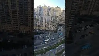 Новый микрорайон человейников в Петербурге