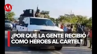 El Cártel de Sinaloa desfila a plena luz del día para mostrar su poder