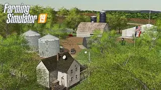 1980's FARMYARD BUILD TIMELAPSE | FARMING SIMULATOR 1980's