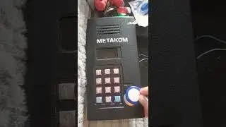 Метаком МК2012 запись криптоключей #домофон #shorts