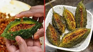 कारल्याची मसाल्याने भरलेली रेसीपी सर्वांना आवडेल | bharwa karela recipe | Maharashtrian Recipes