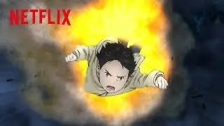 ウランを救え - アトムがジェット噴射で空を駆ける | PLUTO | Netflix Japan