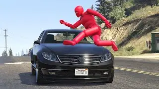 GTA 5 NPC Wars #6 (with Active Ragdoll Dudes)