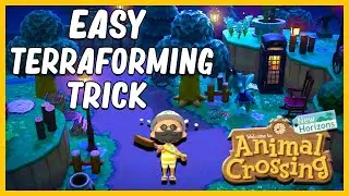 Easy Terraforming Trick in Animal Crossing New Horizons