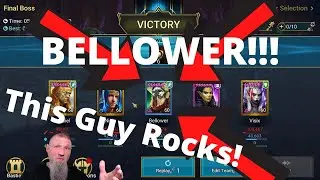 RAID Shadow Legends Bellower the Campaign Farmer and Dark Fae Debuffer!