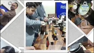 Our students are perfecting their coffee-making techniques in the F&B Services class.