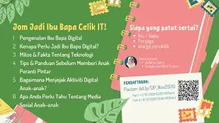 Kenapa Ibu Bapa Kena Celik IT?