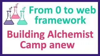 Building the alchemist camp anew (no code, book rec)