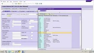 How to create Material Master Record in Purchasing SAP MM