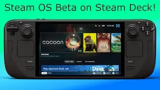 How to install the Steam OS Beta on your steam deck (recording)