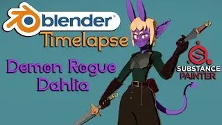 Demon Rogue Dahlia 🗡 Timelapse