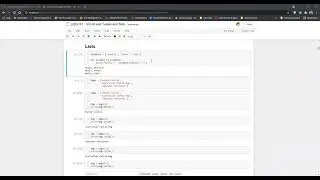 Lists in python