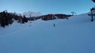 Pista 10 b  Chastelets unten, Corvatsch (Svizzera)