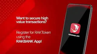How to register for the RAKToken service using the RAKBANK App