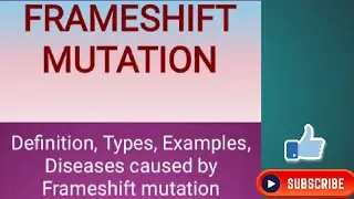 Frameshift Mutation: Definition, Types, Examples, Diseases caused by Frameshift Mutation