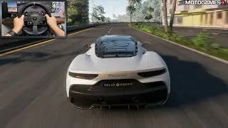Test Drive Unlimited Solar Crown - 2020 Maserati MC20 | Thrustmaster TX Gameplay [XSX]