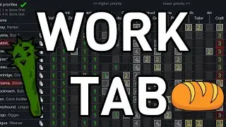 Work Tab. Rimworld [1.5]