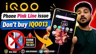 IQOO Phone pink line issue | Don't buy Iqoo phones || iqoo phone problem