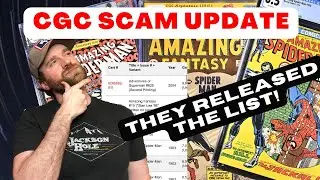 CGC Reholder Scam: CGC Released The List of Comics!