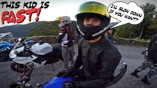 16 Year Old Rides Insanely FAST!