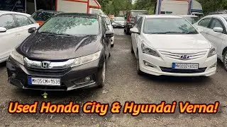 Used Honda City And Hyundai Verna 🥵🔥
