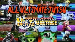 All Ultimate Jutsu Naruto x Boruto Ninja Voltage