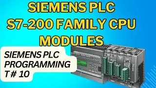 Siemens PLC S7-200 Family CPU Modules & Sensor Actuators @Tech Reveals