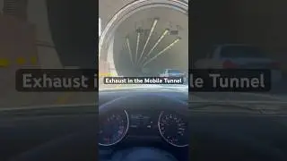 GT350 through tunnel in Mobile, AL