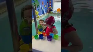 Все искупала в бассейне. #продетей #дети #уля #baby #shortvideo #грудничковоеплавание #смешныедети