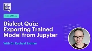 Rasa Livecoding: Dialect bot (Exporting trained models from Jupyter, Part 2)