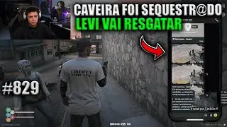 CAVEIRA FOI SEQUESTR@DO E O LEVI TEM QUE RESGATAR! EP 829