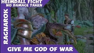 God of war ragnarok | Heimdall boss fight no damage, Give me God of war