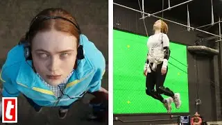 Stranger Things Cast On The Season 4 Set